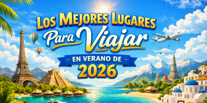 Los Mejores Lugares Para Viajar en Verano de 2026